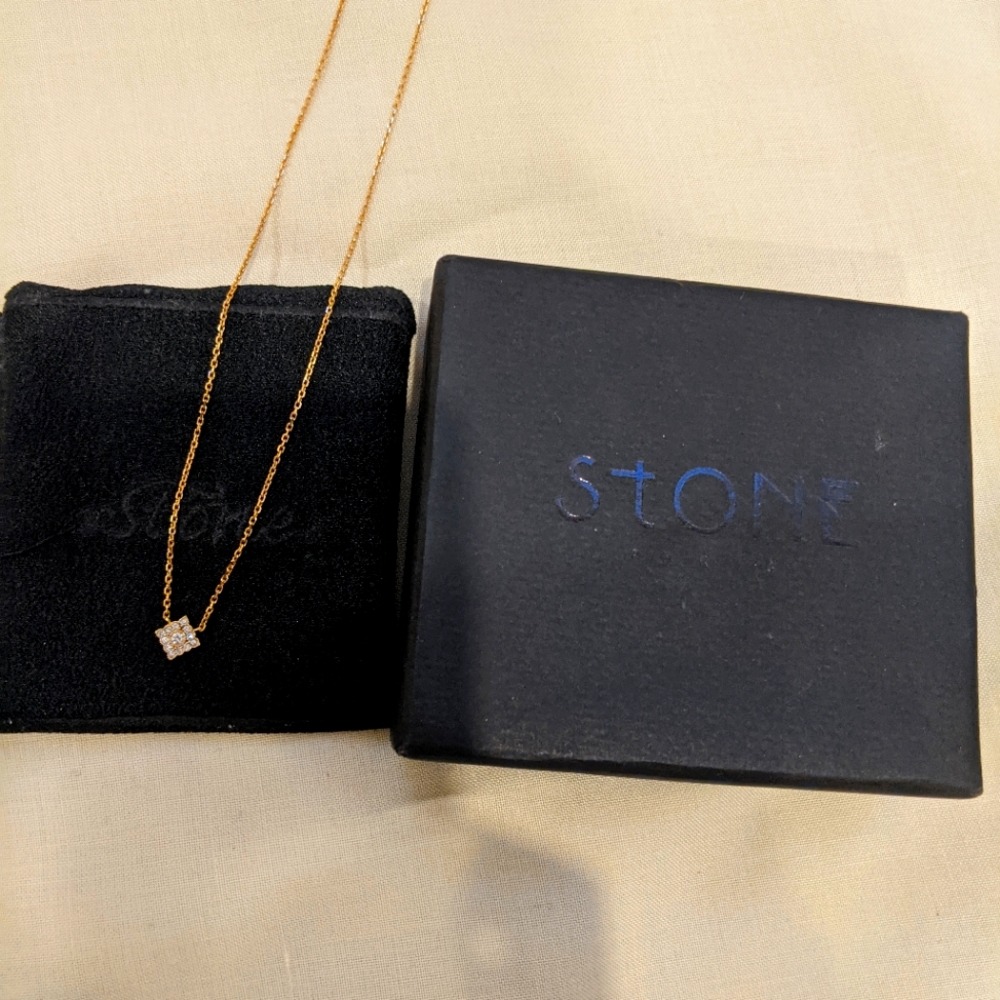 Stone Paris Sweety rose gold necklace